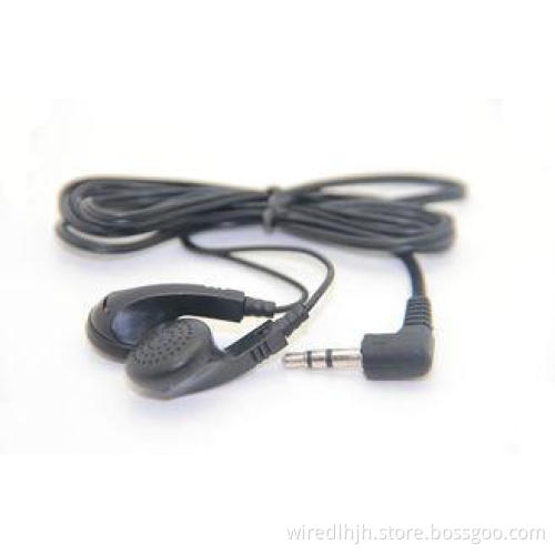 Boys Grey Audio Disposable Hands Free Earbuds with 3.5 mm P
